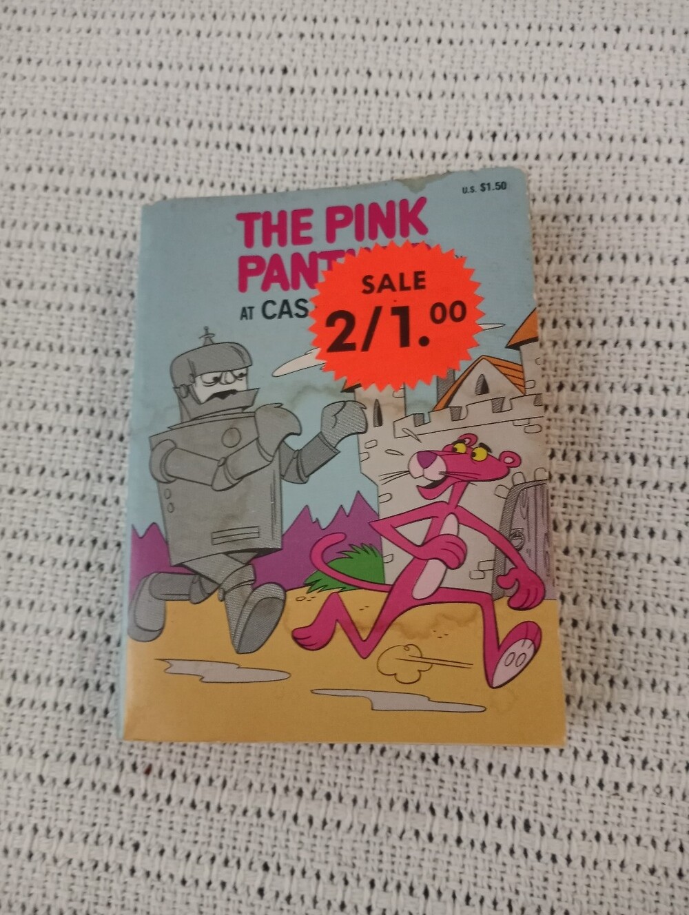 Vintage 1980 PINK PANTHER Big Little Book